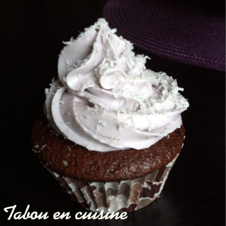 Cupcakes chocolat coco 