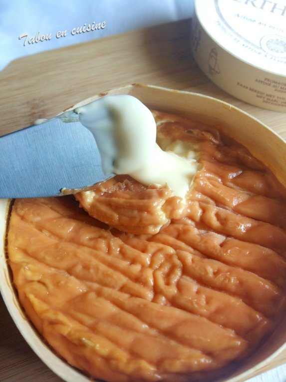 Gratin de patates douces et pommes de terre à l'Epoisses 