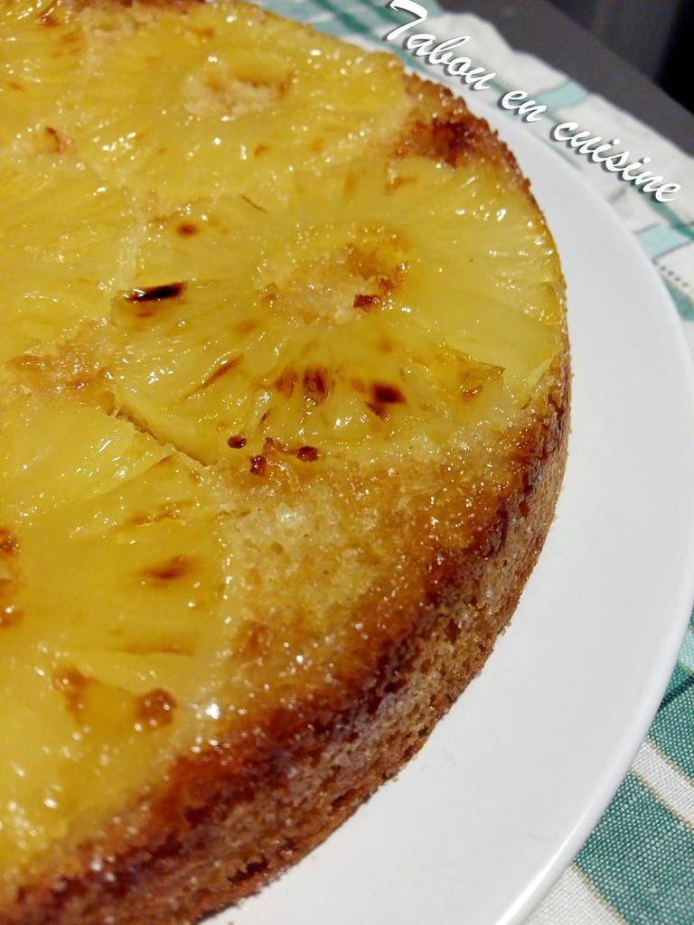 Gâteau renversé à l'ananas