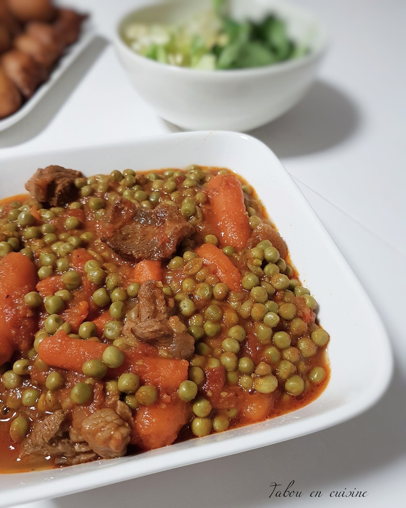 Recette - Petits pois-carottes en vidéo 