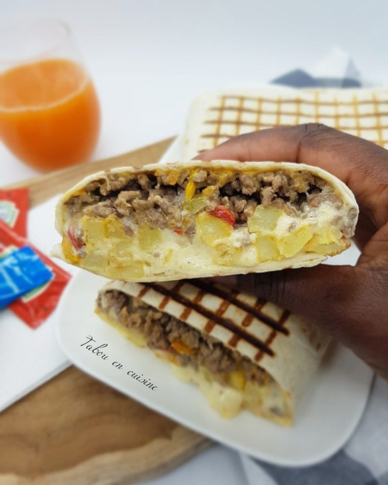 Tacos viande hachée sauce fromagère (o’tacos) Tabou En Cuisine