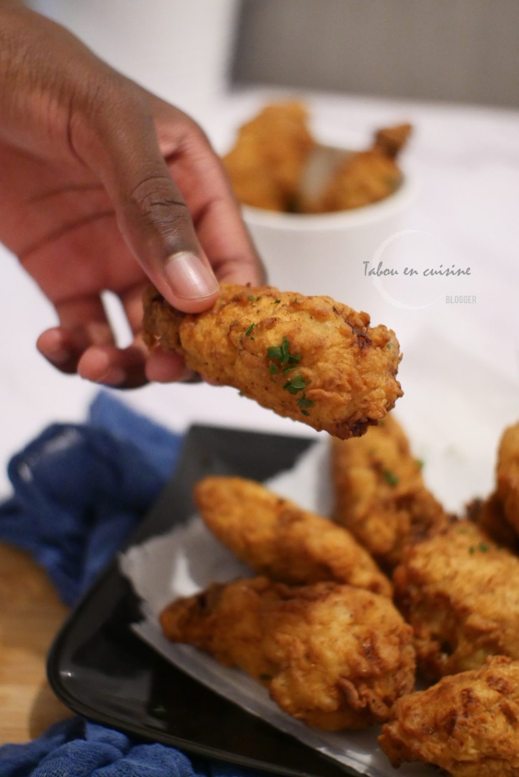Wings de poulet épicés façon KFC